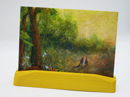 Kartenständer - Bunt - Waldorf - Jahreszeitentisch - Postkartenständer - Art. PKH5