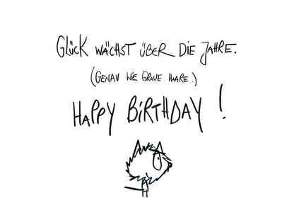 Glück Wächst - Postkarte von eDITION GUTE GEISTER GK49