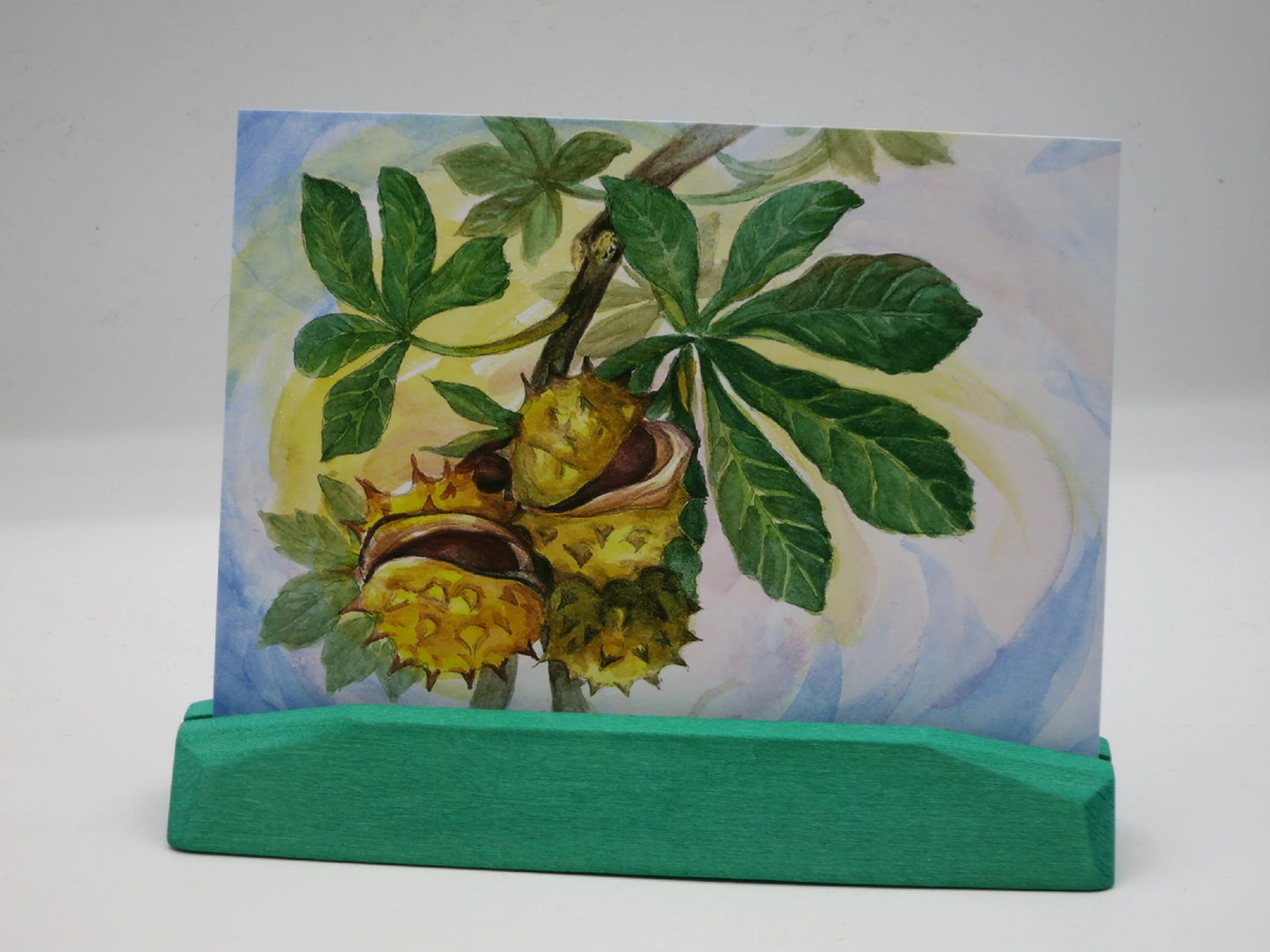 Kartenständer - Bunt - Waldorf - Jahreszeitentisch - Postkartenständer - Art. PKH5
