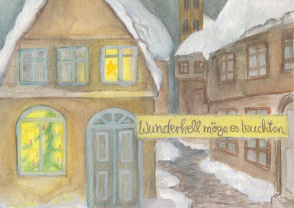 Weihnachten Postkarten Set BilderSchublade - 6 Postkarten Art.PKS33