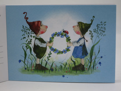 Postkartenbuch »Wichtelglück« – 15 Postkarten von Daniela Drescher – PKS35