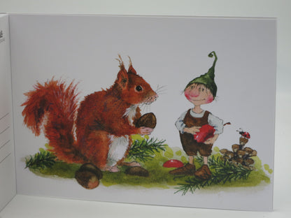Postkartenbuch »Wichtelglück« – 15 Postkarten von Daniela Drescher – PKS35