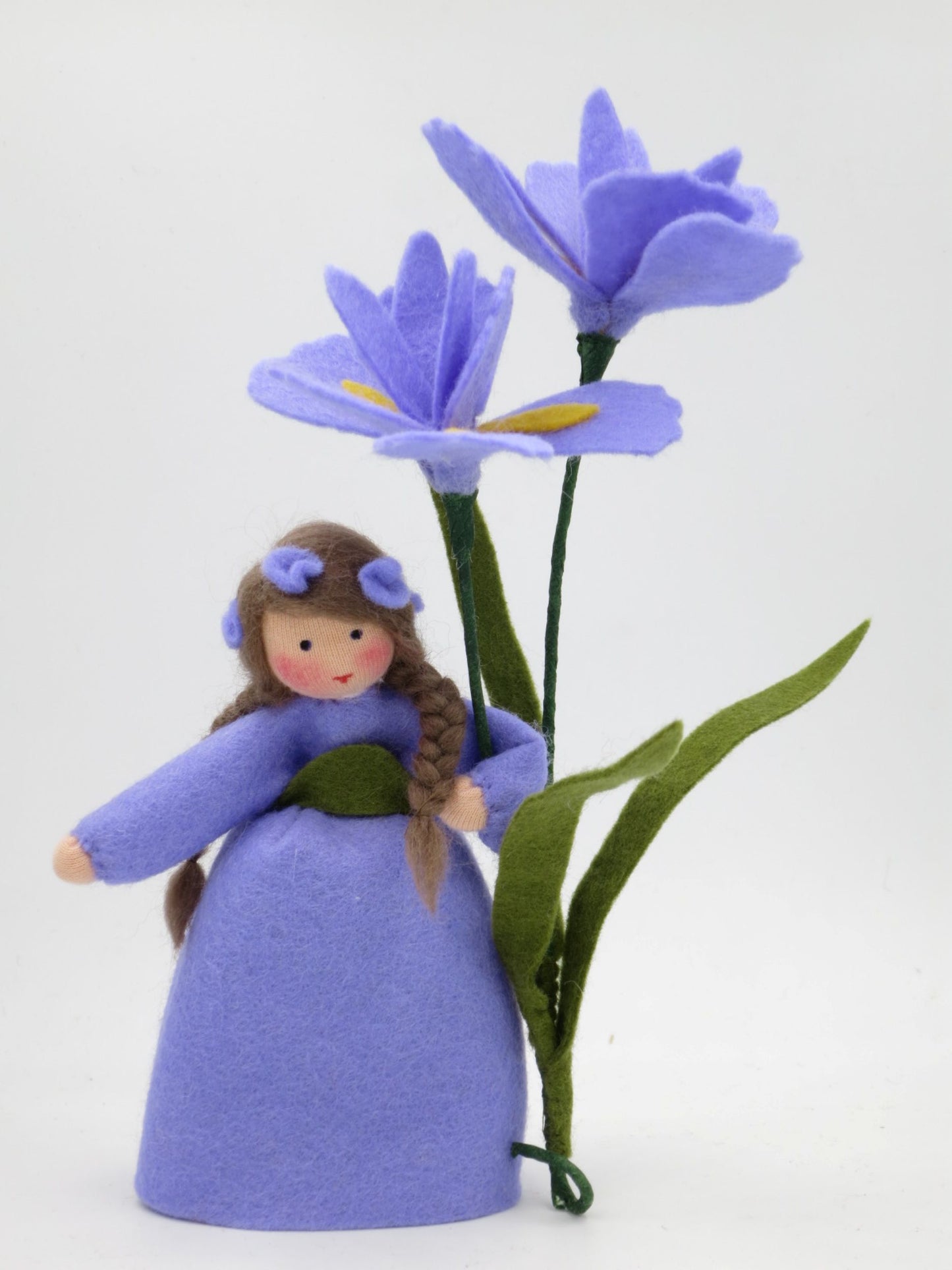 Iris - Schwertlilie - Blumenkind  für den Jahreszeitentisch - Art. SO42