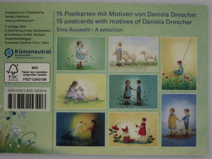 Postkartenbuch »Glückskinder«   15 Postkarten - Waldorf - PKS24