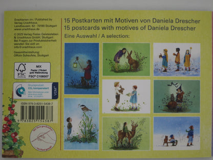 Postkartenbuch »Ein buntes Jahr«    15 Postkarten - Waldorf - PKS20