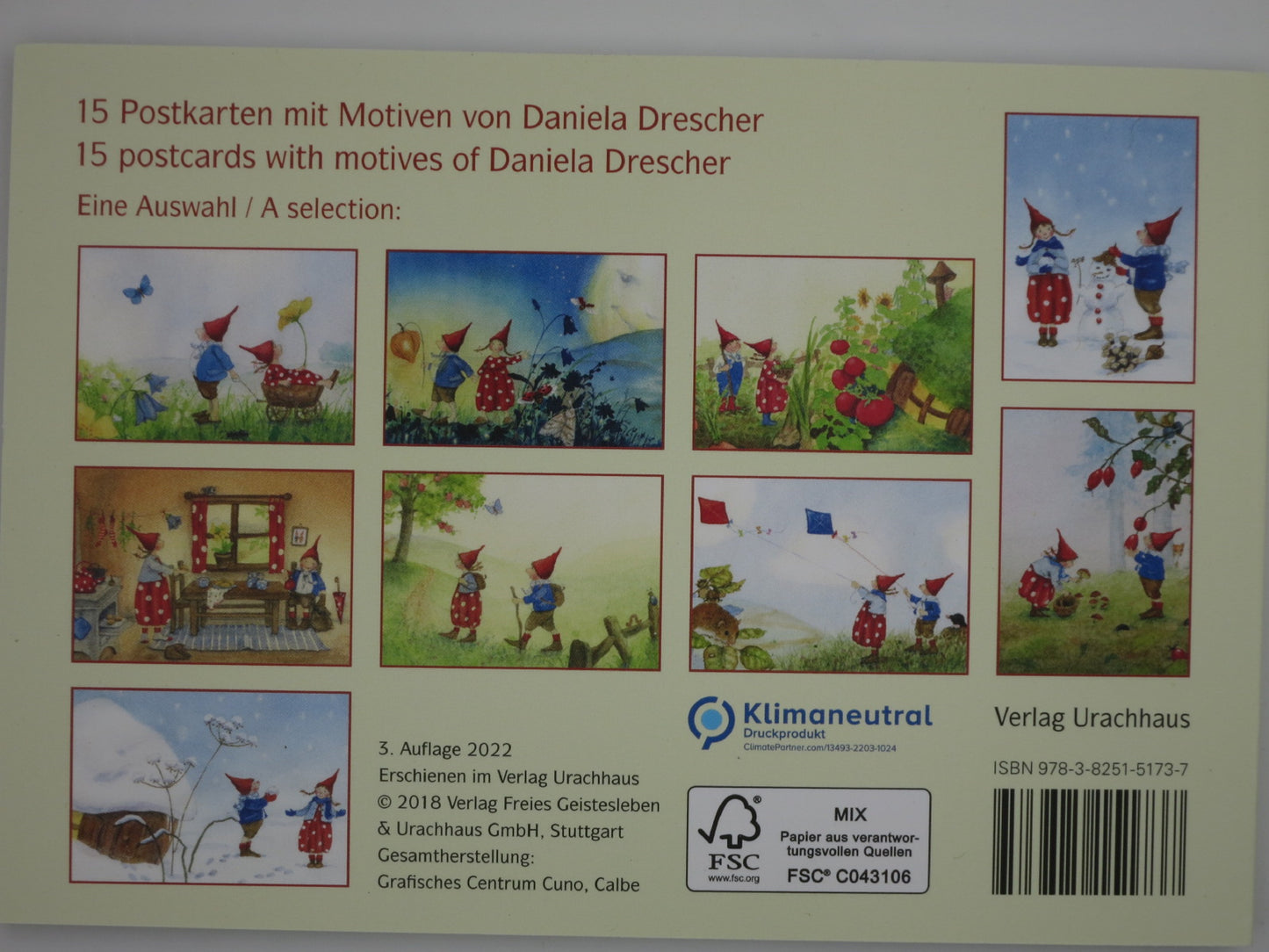 Postkartenbuch »Pippa und Pelle«   15 Postkarten - Waldorf - PKS17
