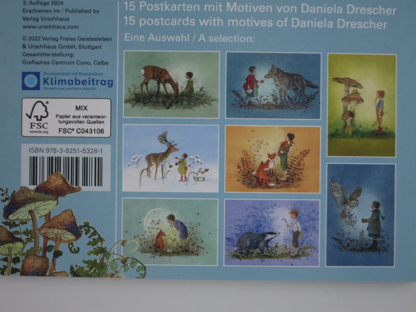 Postkartenbuch »Waldkinder«  15 Postkarten - Waldorf - PKS15