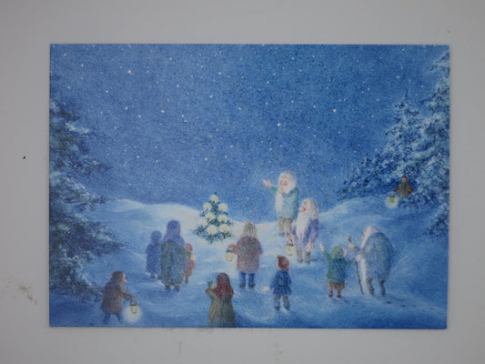 Waldweihnacht - Postkarte Art.PKWI208