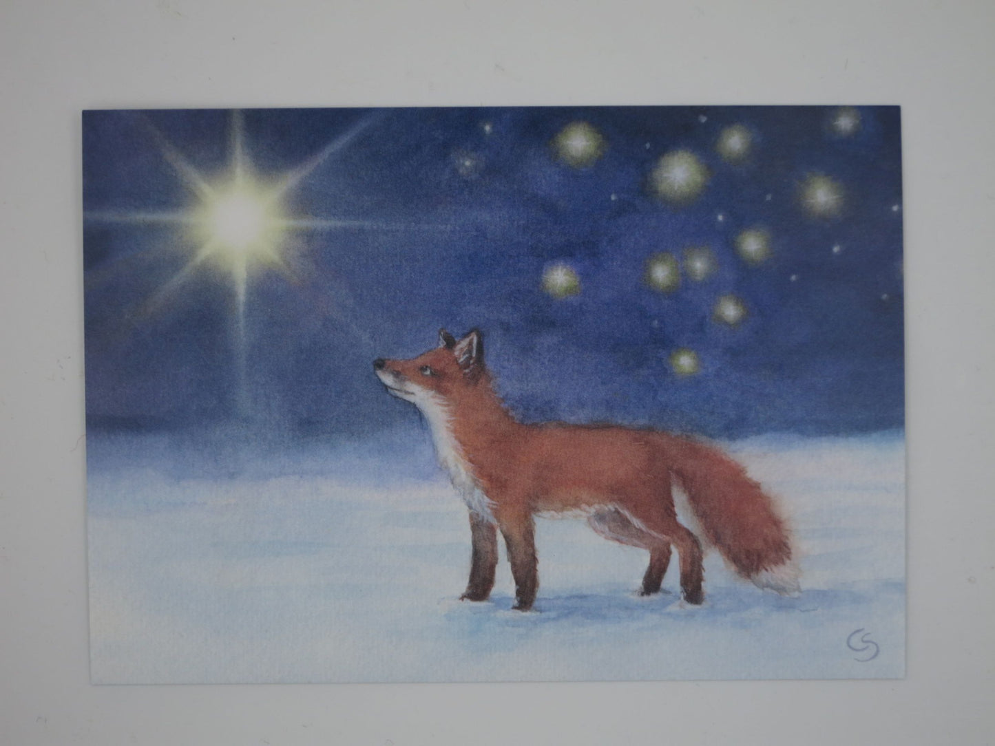 Der helle Stern - Postkarte  Art.PKWI259