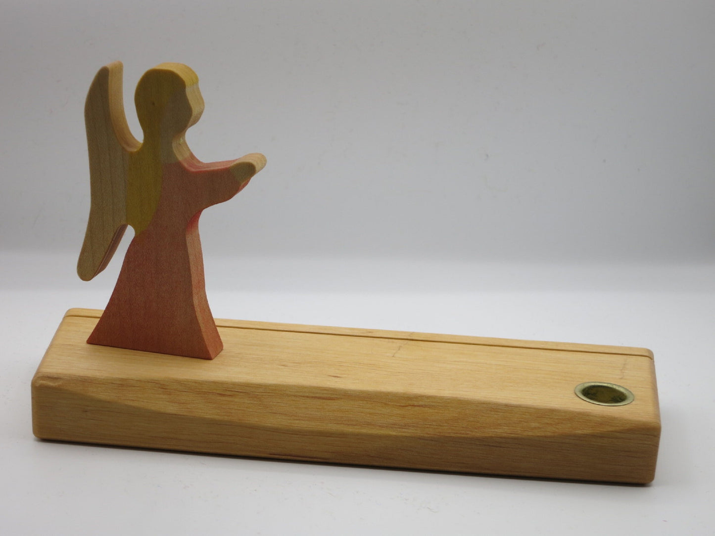 Kartenhalter mit Engel  - Postkartenhalter- Weihnachten - Advent - Waldorf Art.Nr PKH4
