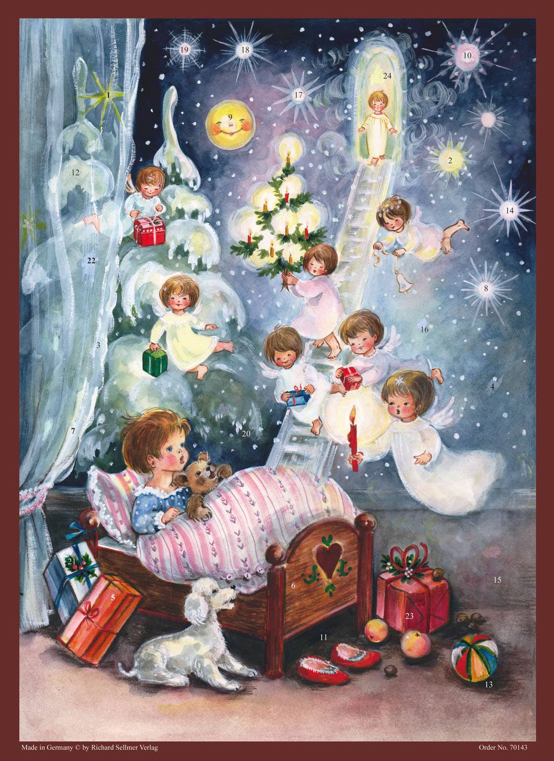 Adventskalender Engel von Richard Sellmer Verlag