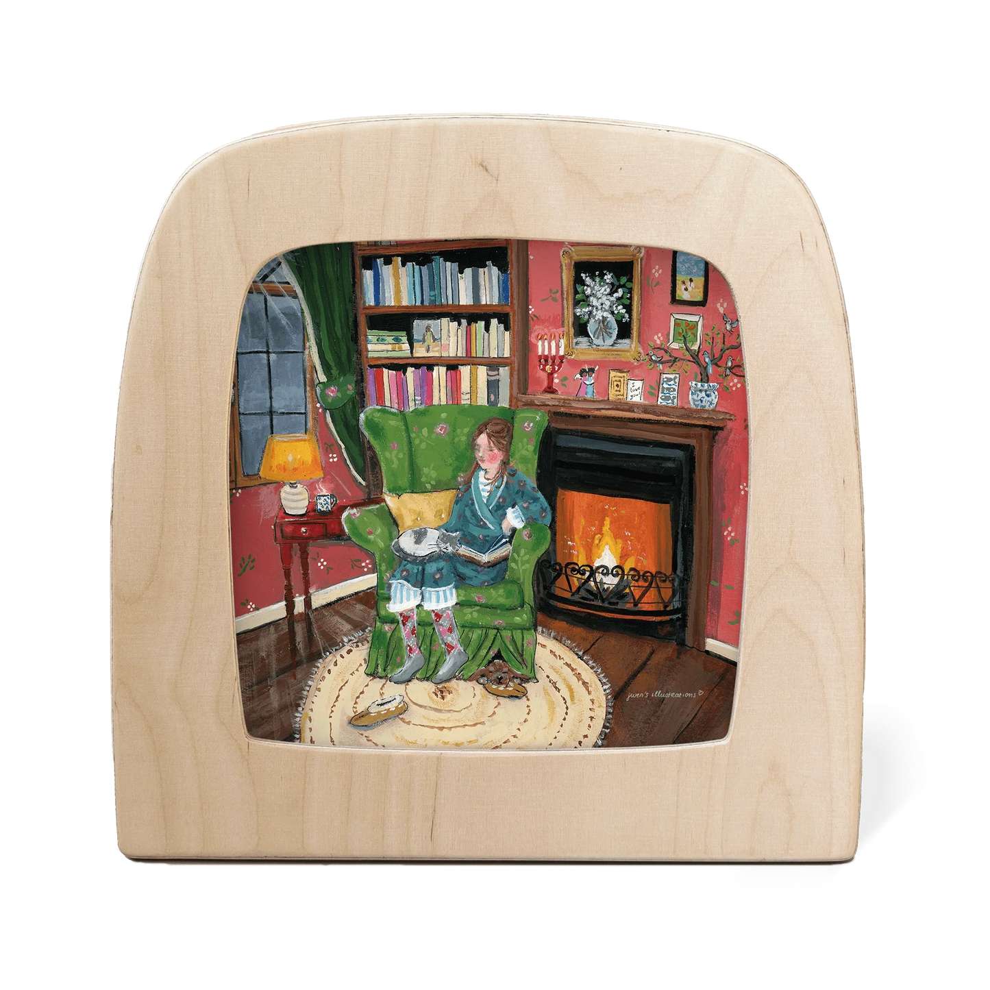 Winterglück - Motiv für die Toverlux Lampe - MO100