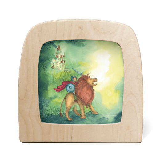 Mutiger Ritter - Motiv für die Toverlux Lampe - MO80