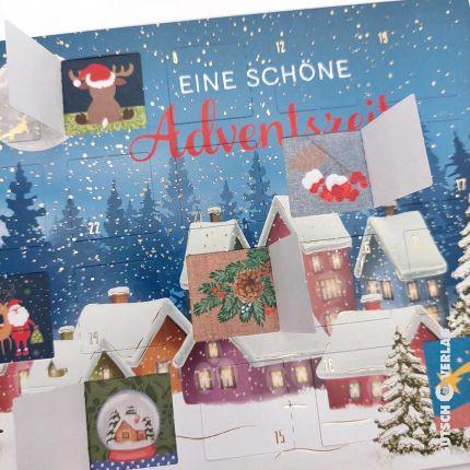 Detailansicht von Türchen Karte Stille Nacht