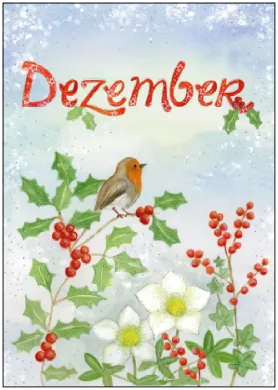 Dezember - Monatspostkarte  - Waldorf Art.Nr.PKWI263