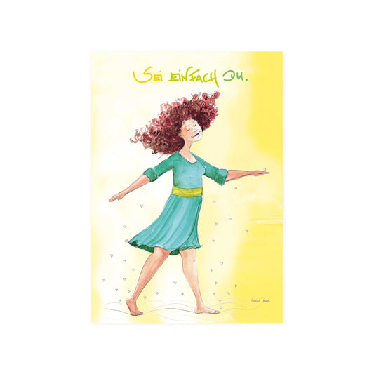 Sei einfach Du - Postkarte  - Art.Nr. PKGR135