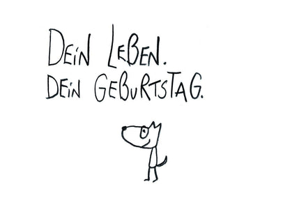 Dein Geburtstag - Postkarte von eDITION GUTE GEISTER GK59