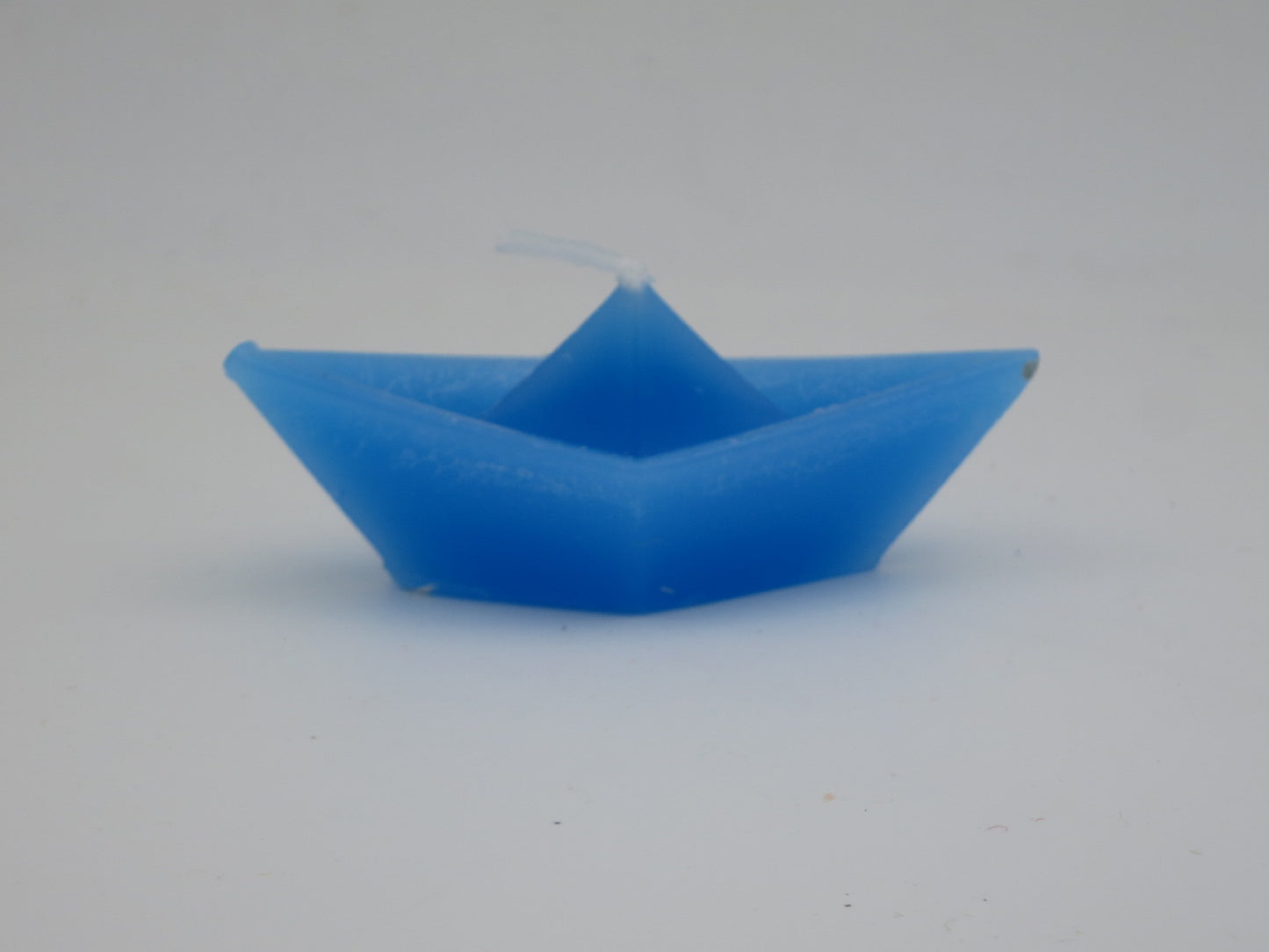 Einzelne Papierbootkerze KE1 für Sommertisch