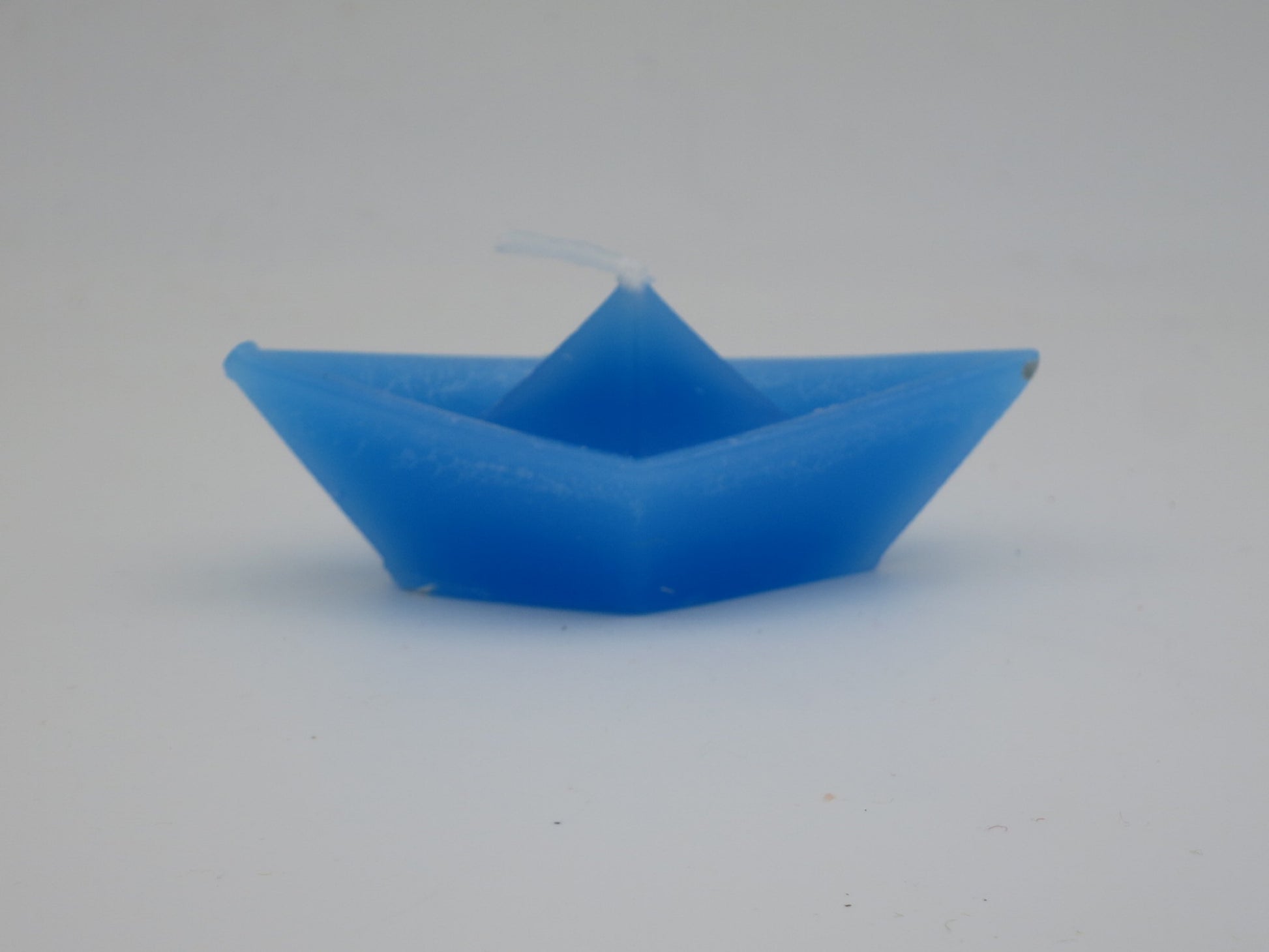 Einzelne Papierbootkerze KE1 für Sommertisch