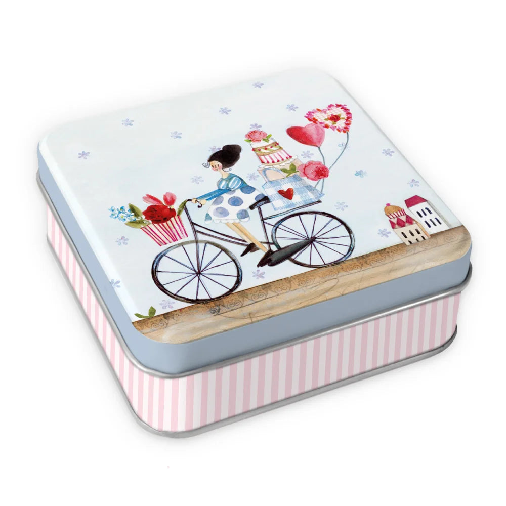 Fahrrad Geschenkdose GD17 von Silke Leffler
