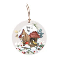 Geschenkanhänger Frohes Fest - Art.Nr. GPA13