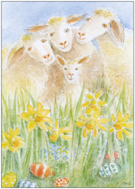 Frohe Ostern - Postkarte - Waldorf  Art.Nr.PKFR133