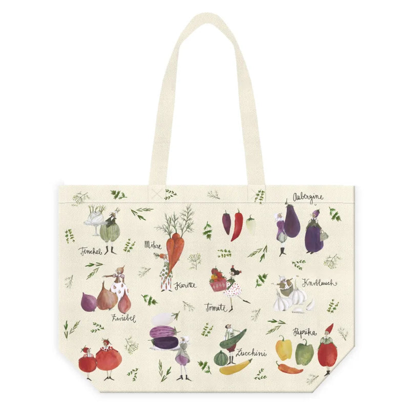 Shopper aus Baumwolle Motiv Gemüse Art. BS2