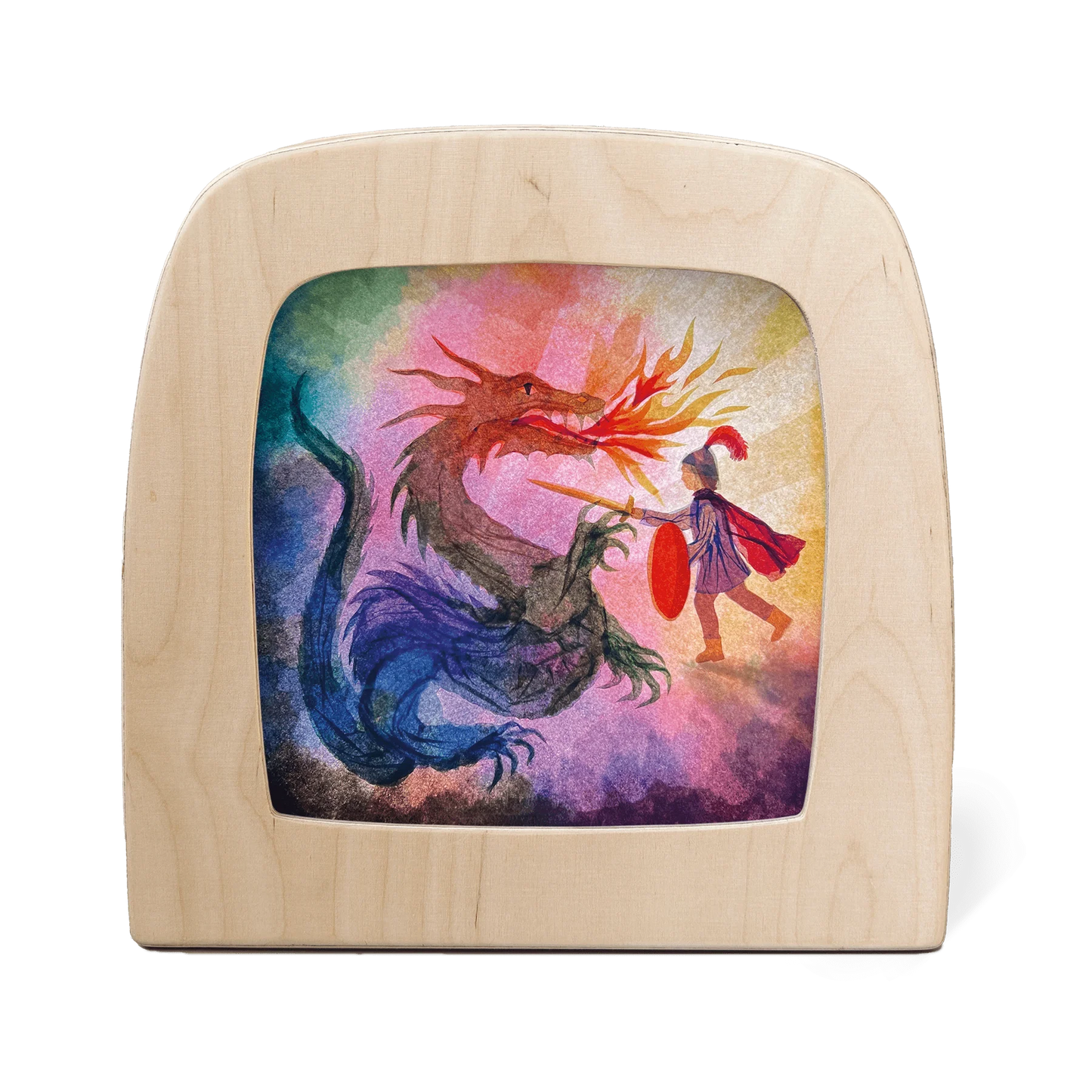 Sankt Georg und der Drache - Motiv für die Toverlux Lampe - MO40