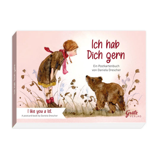 Postkartenbuch »Ich hab Dich gern«  15 Postkarten - Waldorf - PKS37