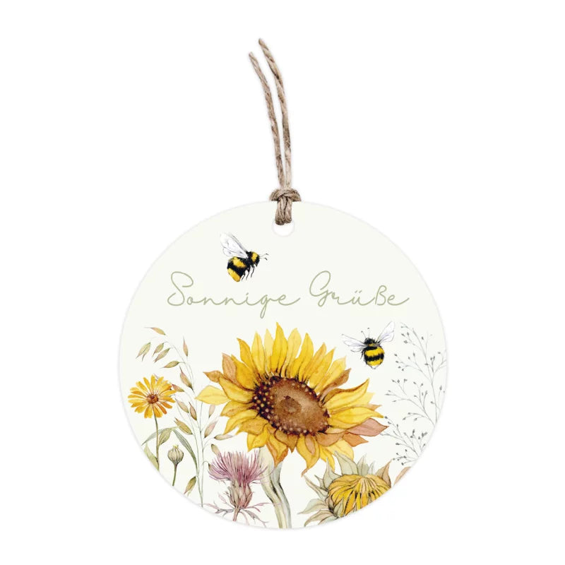 Geschenkanhänger Sonnige Grüße - Art.Nr. GPA5