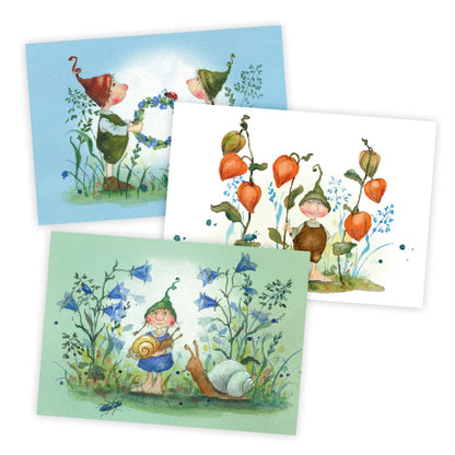 Postkartenbuch »Wichtelglück«  15 Postkarten - Waldorf - PKS35