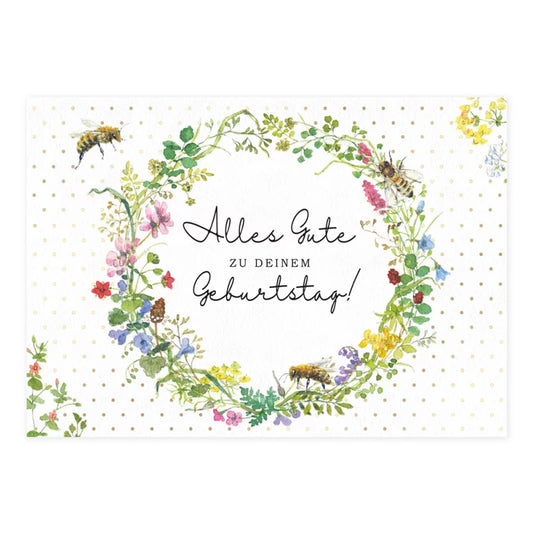 Alles Gute zu Deinem Geburtstag - Postkarte  Art.Nr. GK6