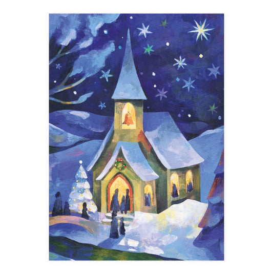 Weihnachtsabend - Postkarte - Art.Nr PKWei13