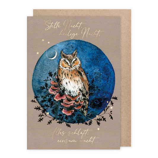 Stille Nacht, heilige Nacht - Weihnachskarte mit Umschlag  Art.Nr.PKWei21