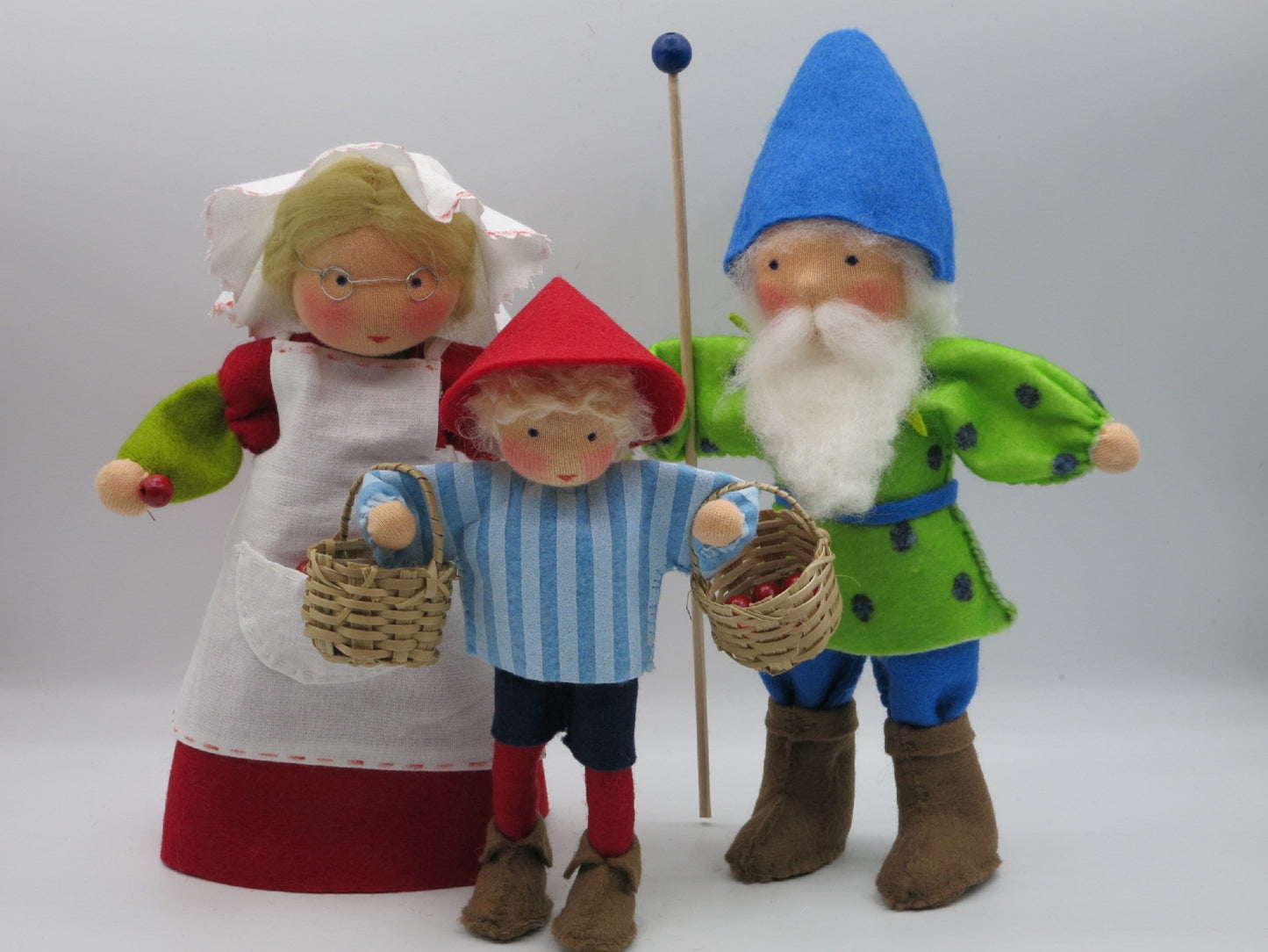 Rückansicht des Hänschen-im-Blaubeerwald-Figuren-Sets