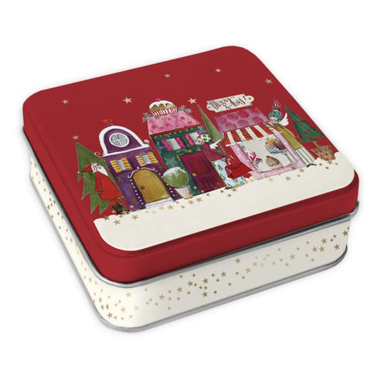 Weihnachtshäuser - Geschenkdose - Weihnachtsgeschenk - Art. GD16