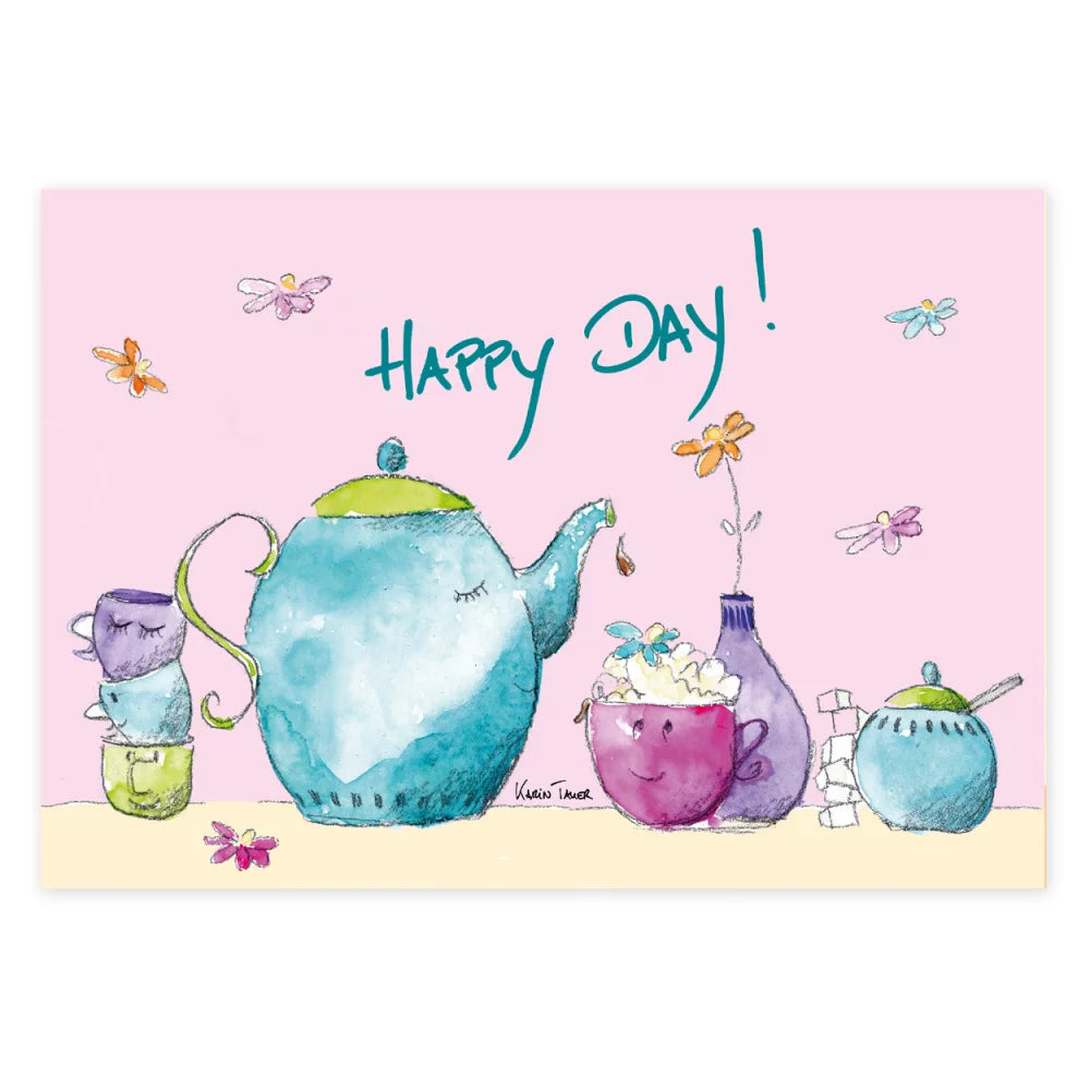 Happy Day - Postkarte  - Art.Nr. PKGR129