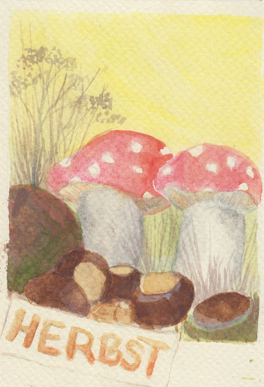 Herbst - Postkarte -  Waldorf Art.Nr.PKHE200
