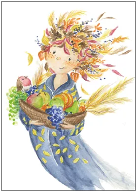 Herbstchen - Postkarte - Art.Nr.PKHE198