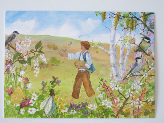 Der Sämann -  Postkarte Art.PKFR195