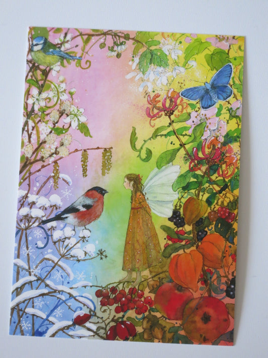 Vier Jahreszeiten - Postkarte  Art.PKSO271