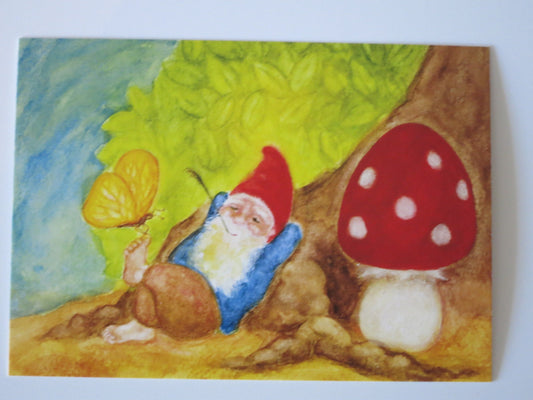 Zwergenpause - Postkarte  Art.Nr.PKHE44