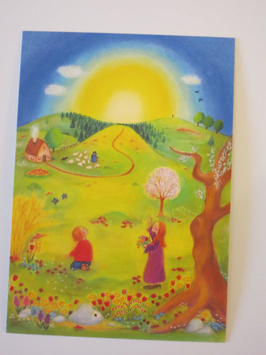 Osterbild - Postkarte - Ostern - Art.PKFR193