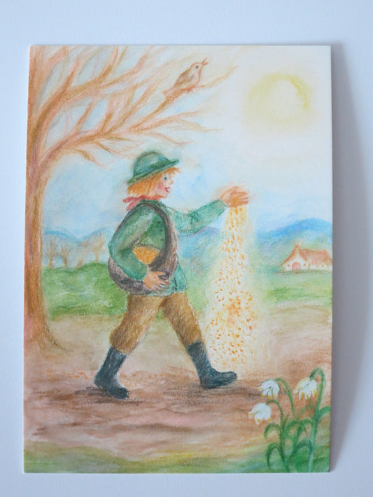Sähmann im März - Postkarte  Art.PKFR202