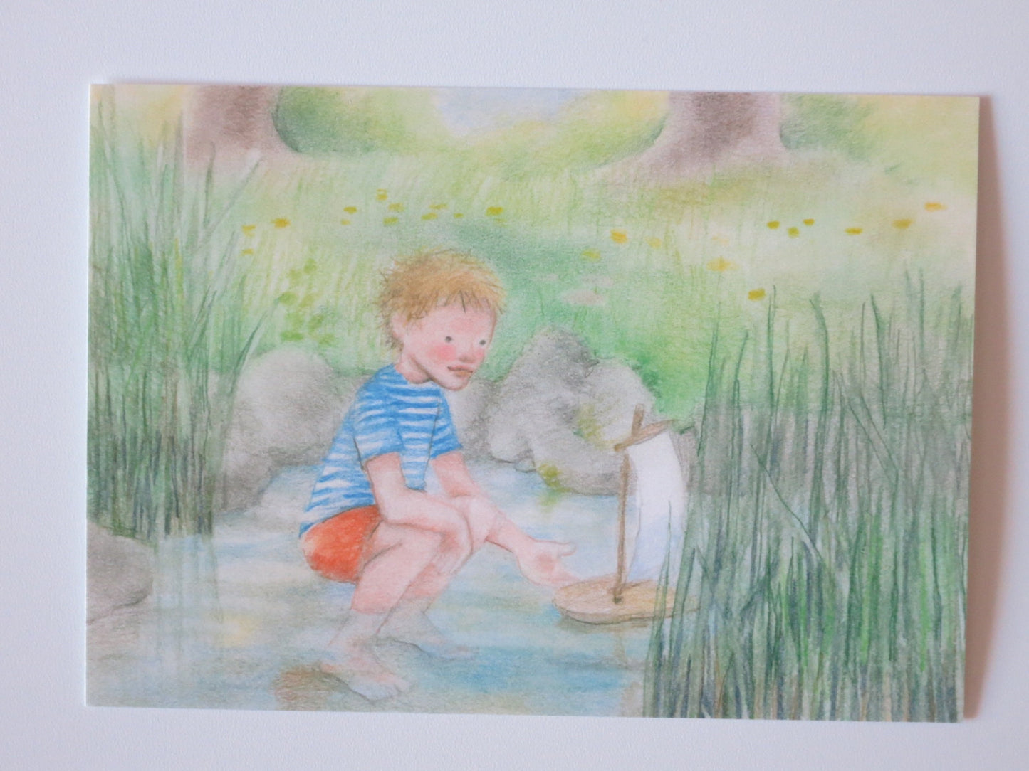 Segelboot - Postkarte Art. PKSO239