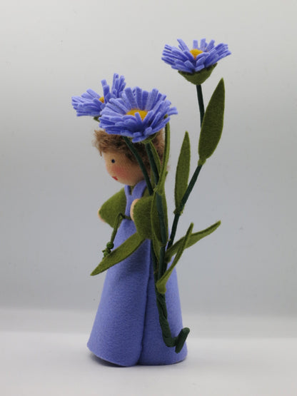 Herbstaster - Blumenkindfür den Jahreszeitentisch - Art. HE46