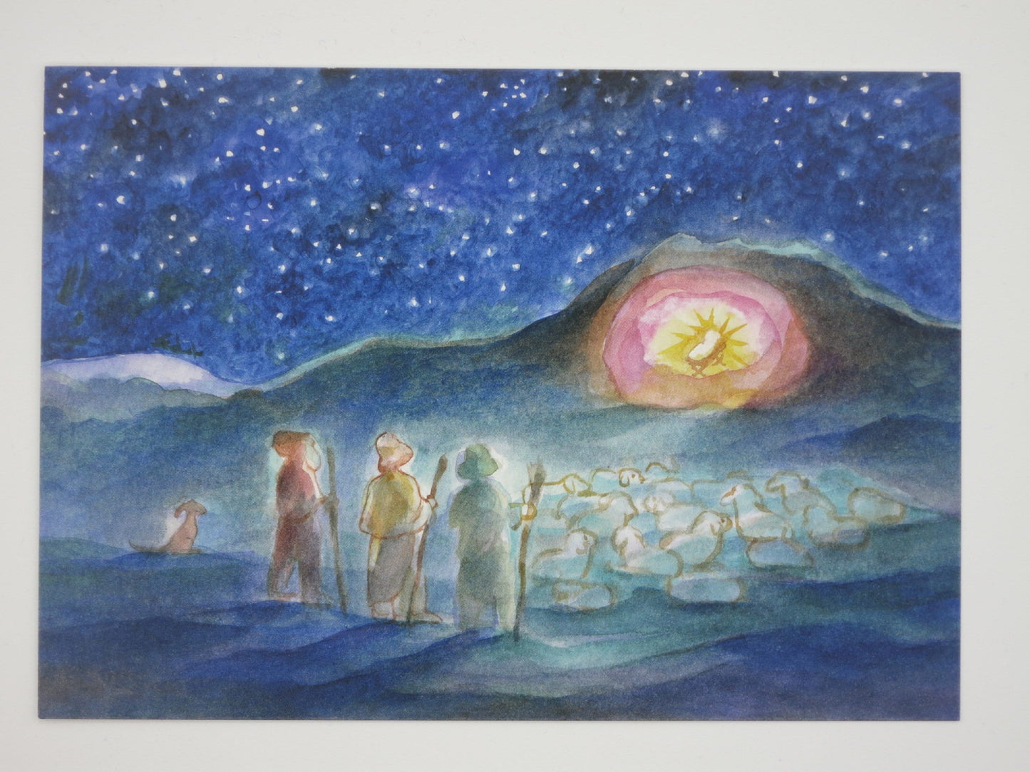 Eine Winternacht - Postkarte Art.PKWI275