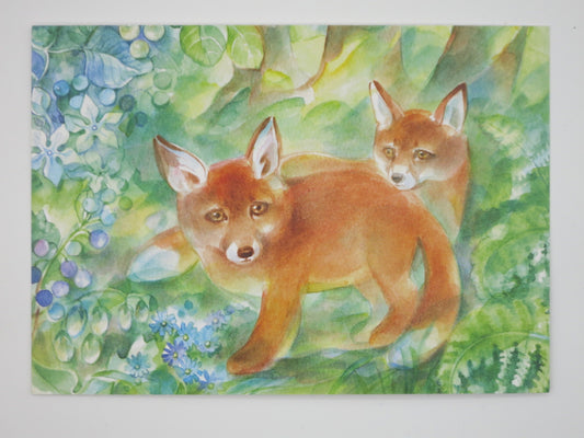 Im Wald  - Postkarte Art.PKHE204