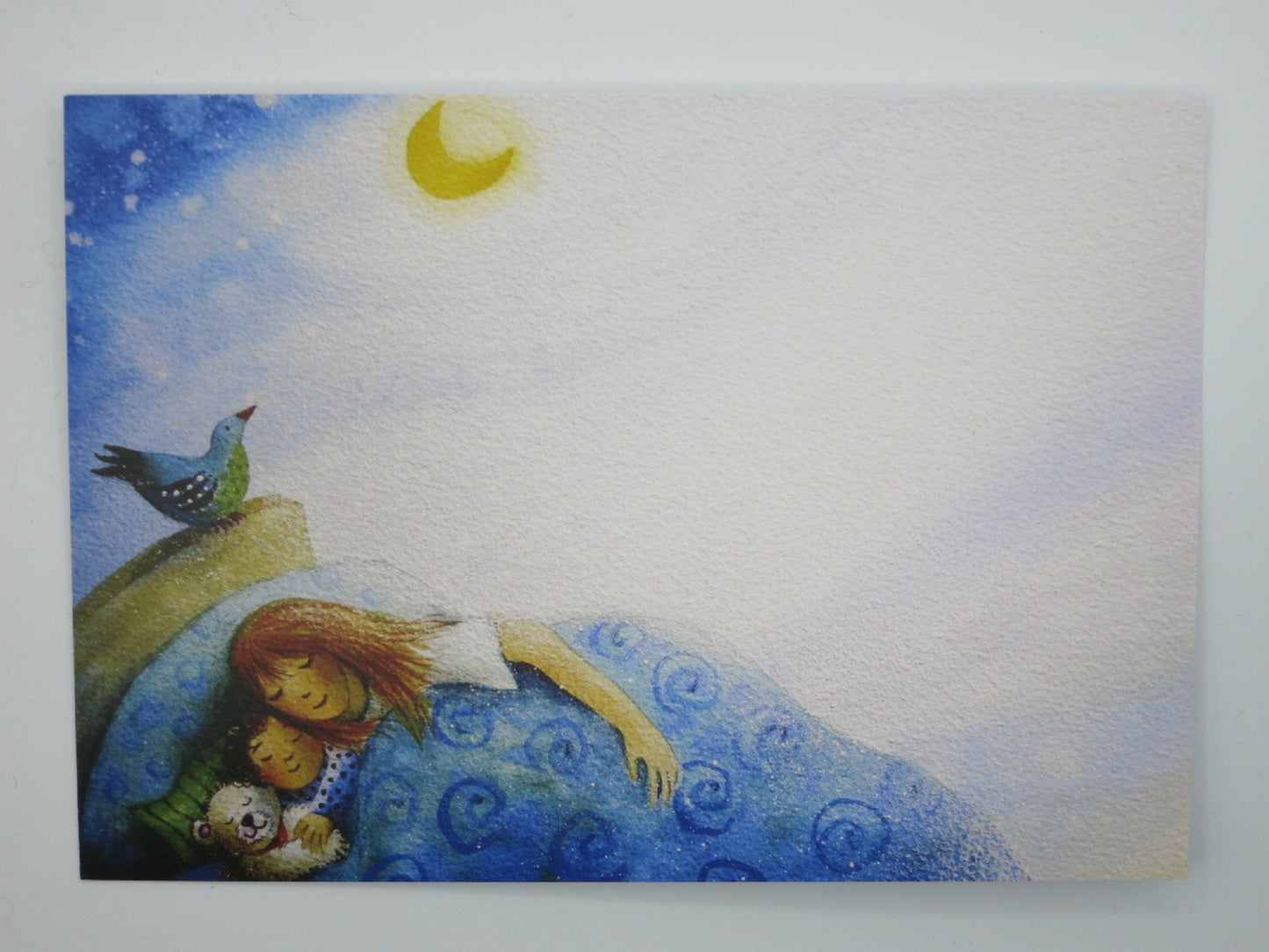 Schlaf gut - Jahreszeitentisch - Postkarte PKSO179