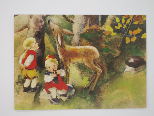 Im Herbstwald - Postkarte -Art.PKHE214